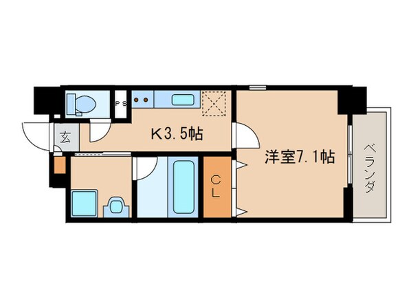 カルマートの物件間取画像